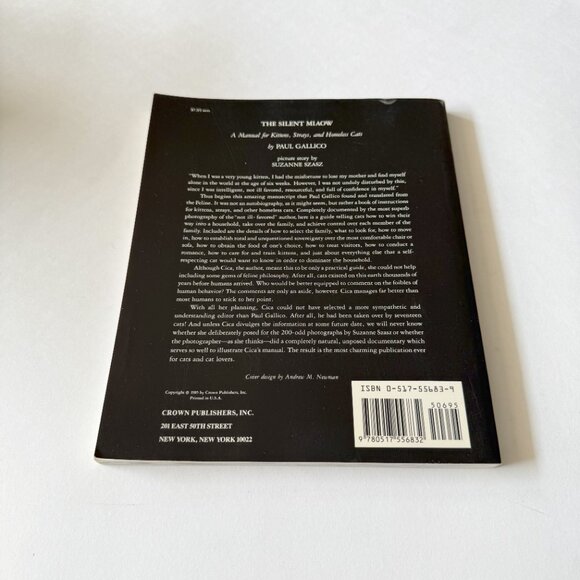 The Silent Miaow A Manual For Kittens, Strays, and Homeless Cats - Picture 2 of 4